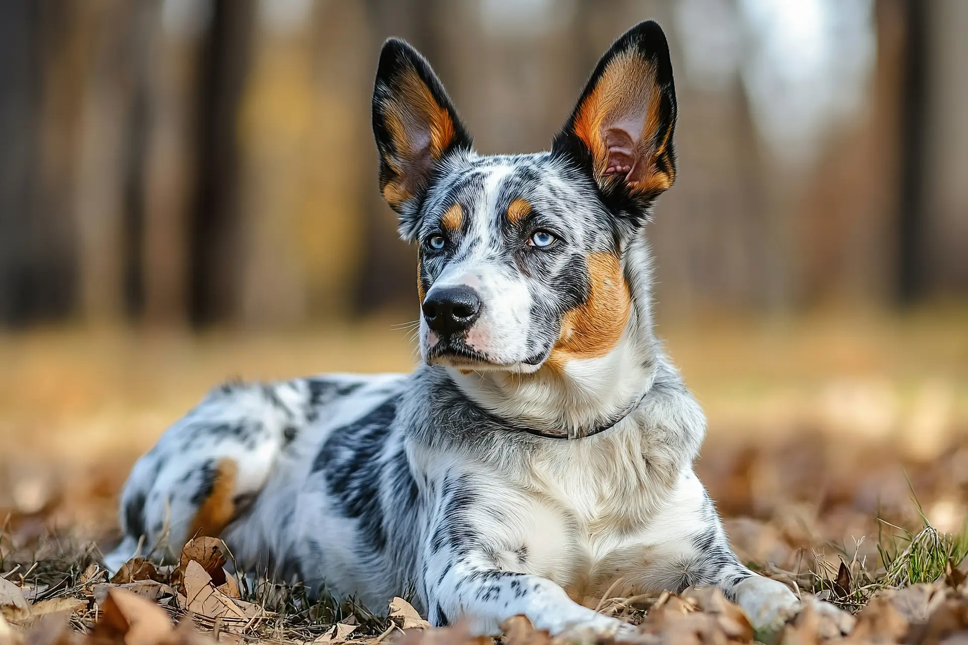 australian cattle dog aussie mix