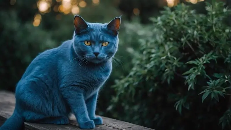 Blue Russian Cat